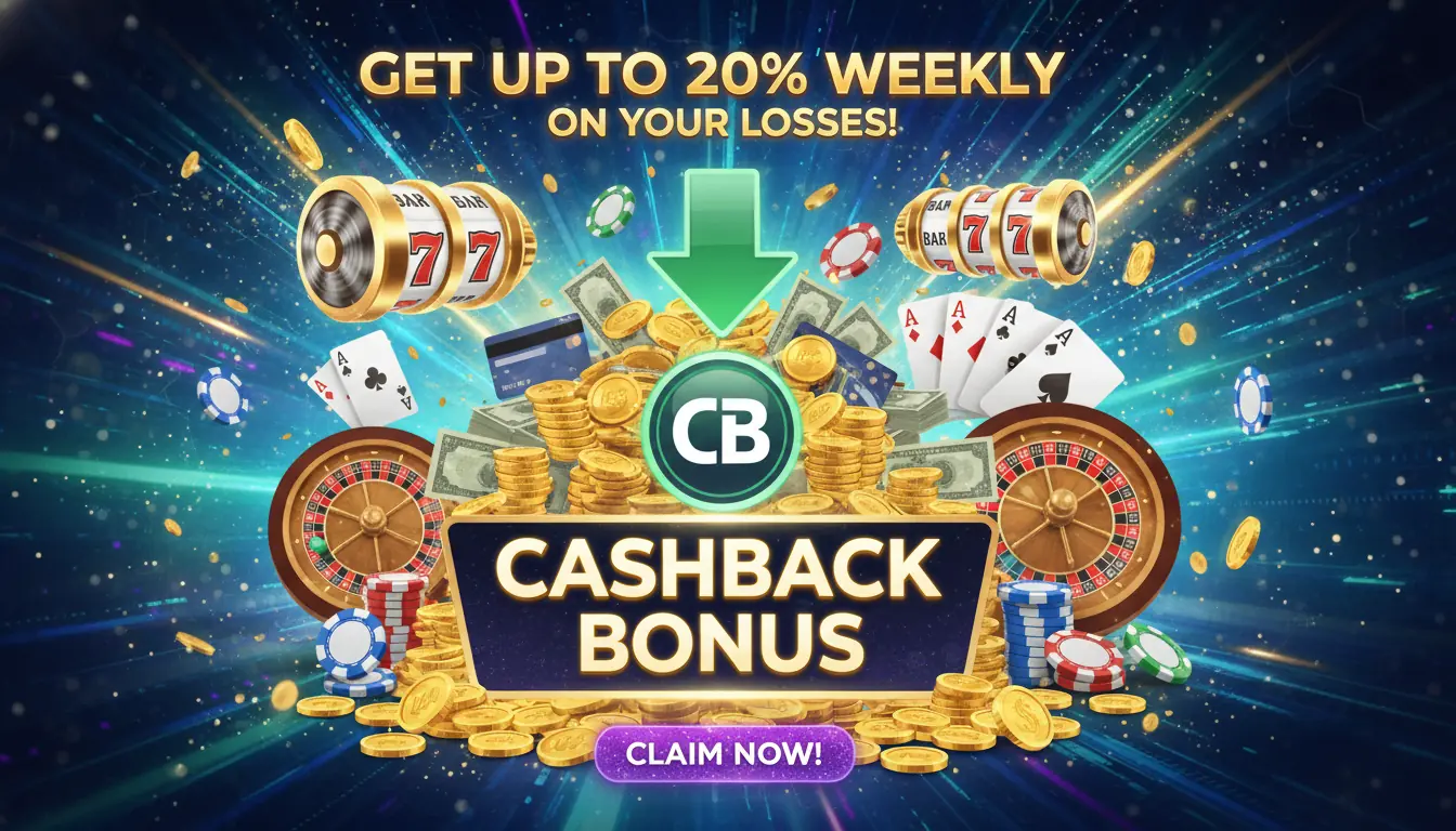 21 cashback bonus